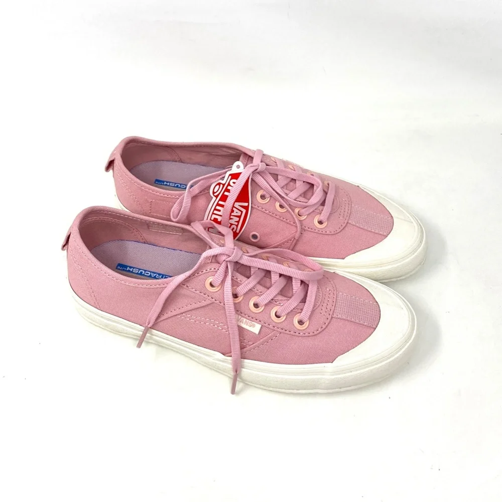 💖MEGA SALE💖VANS Evader Powder Pink Women's Low Top Canvas  Skate  VN0A3WLWTKT - Picture 4 of 8